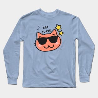 cat slave Long Sleeve T-Shirt